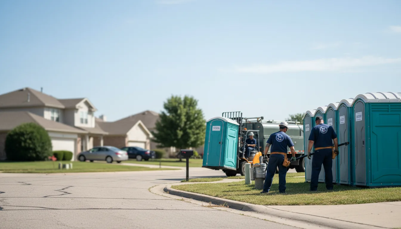 Porta Potty Rental in Bluff Dale, TX near me